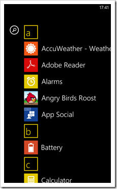 App List