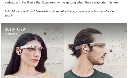 Next-gen Google Glass teased