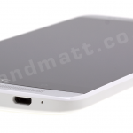 HTC One Max angled bottom