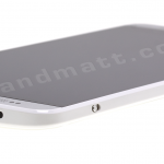 HTC One Max angled top