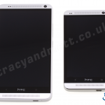 HTC One Max vs One (full front views)