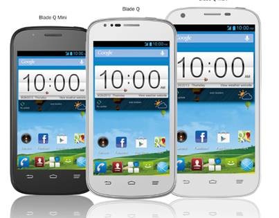 ZTE Blade Q Series announced