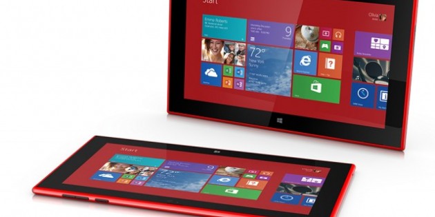 The Nokia Lumia 2520 is ready to go