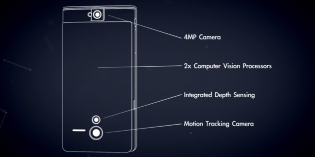 Project Tango to map out everything around you