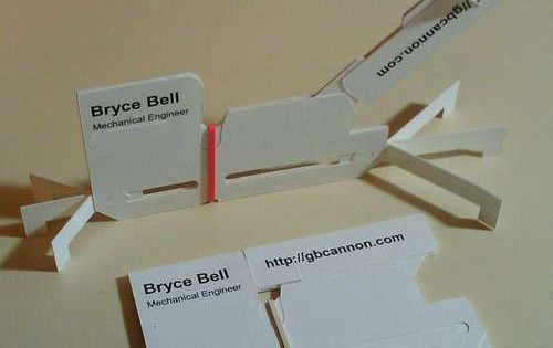 Futuristic Business Cards