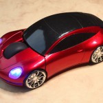 The increasingly popular car shaped mouse
