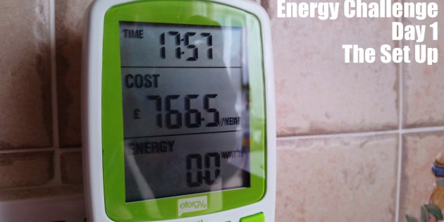Energy Challenge Day 1 – The Set Up
