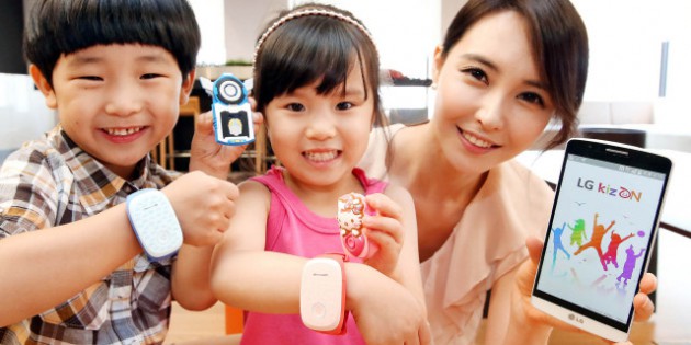 LG get kids onboard with Kizon smartwatch