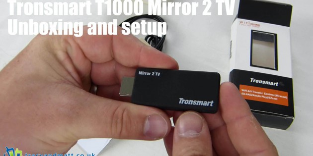 Tronsmart T1000 Mirror 2 TV Unboxing