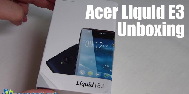Acer Liquid E3 Unboxing