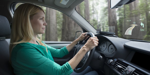 Navdy HUD for your windscreen
