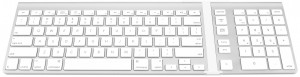 NewerTech Wireless Aluminum Keypad with Apple Keyboard