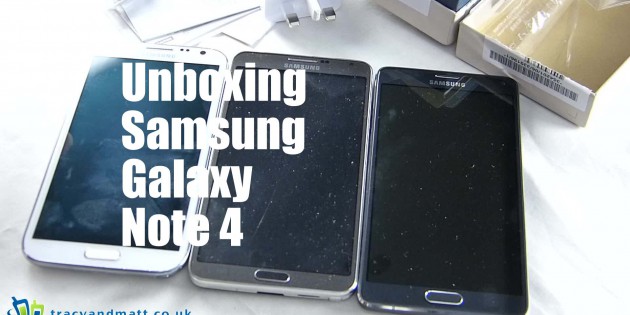 Unboxing Samsung Galaxy Note 4