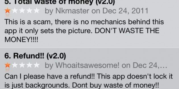Ever wonder about those glowing app reviews?