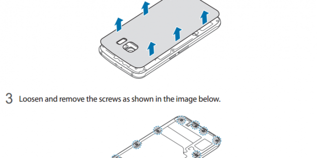 The Galaxy S6 has a removable non-removable battery