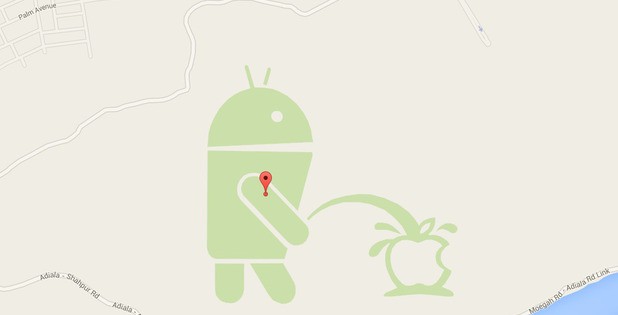 Google did not pee all over Apple