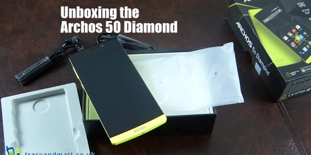 Unboxing Archos 50 Diamond