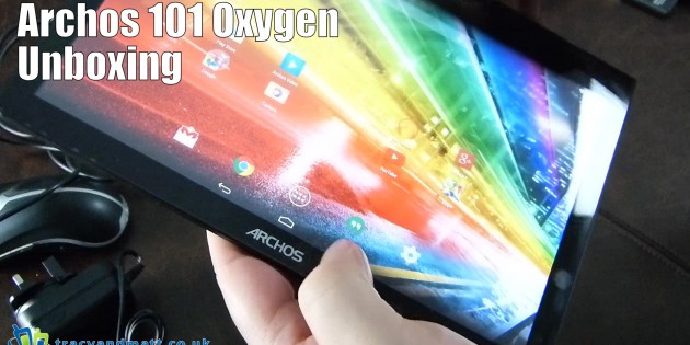 Archos 101 Oxygen Unboxing