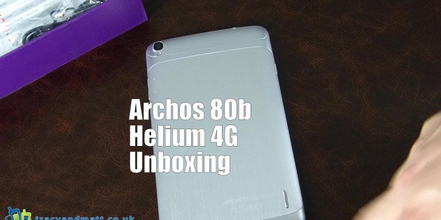 Unboxing Archos 80b Helium 4G