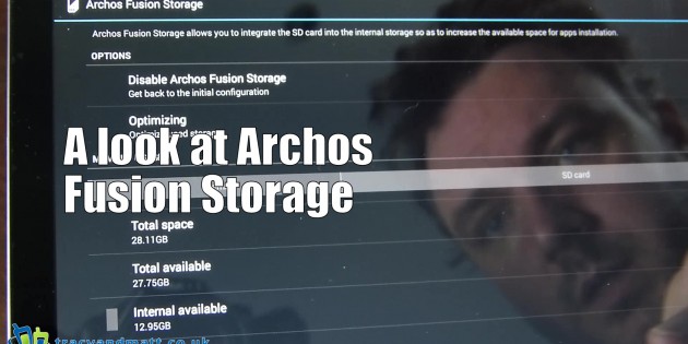 A look at Archos Fusion Storage
