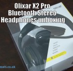 Olixar X2 Pro Bluetooth Stereo Headphones unboxing Olixar X2 Pro Bluetooth Stereo Headphones unboxing
