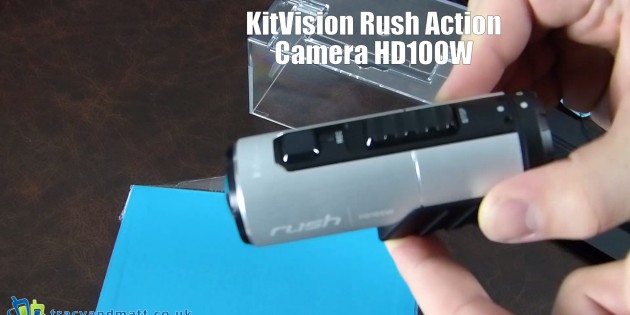 KitVision Rush Action Camera HD100W Unboxing