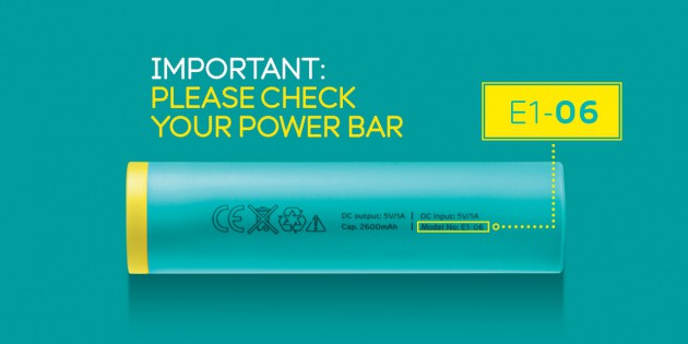 Some EE Power bars recalled