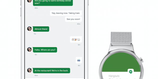 iPhone and Android Wear