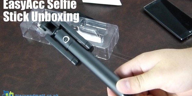 EasyAcc Selfie Stick QuickSnap Pro Unboxing