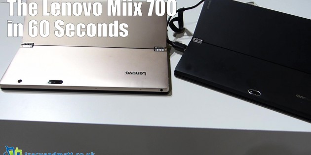The Lenovo Miix 700 in 60 Seconds