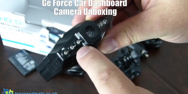 GeForce Car Dashboard Camera Unboxing