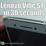 Lenovo Vibe S1 in 30 seconds