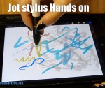 Jot stylus Hands on