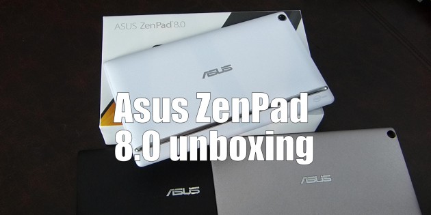 Asus ZenPad 8.0 unboxing