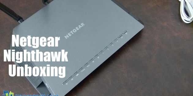 Netgear Nighthawk AC1900 WiFi VDSL/ADSL Modem Router Unboxing