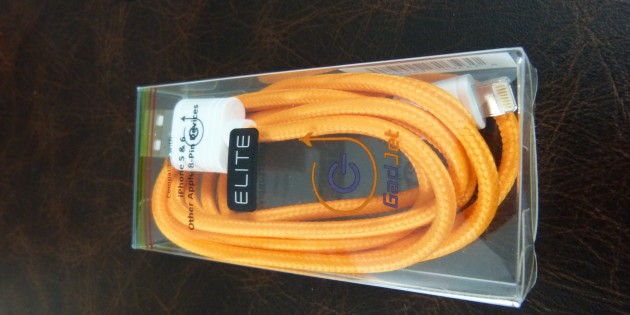 Elite 8 Pin Braided USB Cable from Gadjet Review