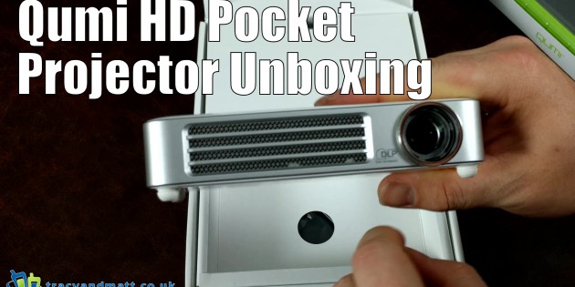 Qumi Q6 HD Pocket Projector Unboxing