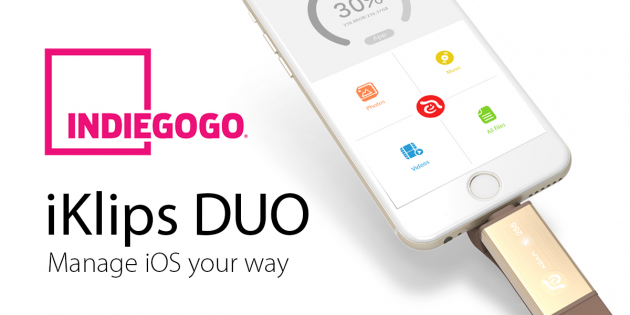 iKlips DUO Campaign on launches Indiegogo