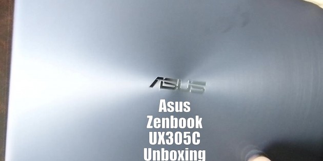 Asus Zenbook UX305C Unboxing