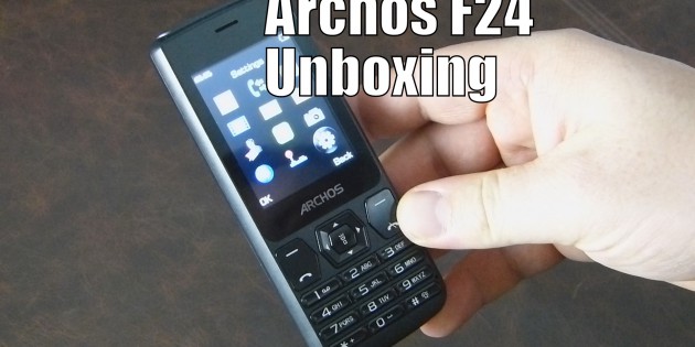 Archos F24 Power Unboxing