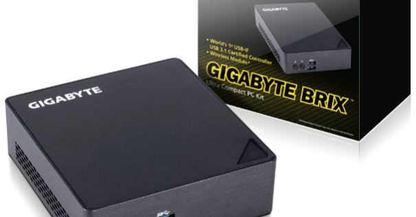 Gigabyte announces 4 New BRIX Systems