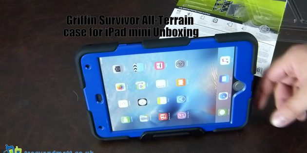 Griffin Survivor All-Terrain case for iPad mini Unboxing