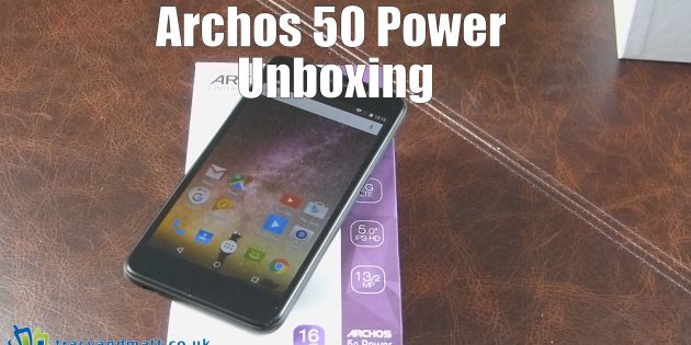 Archos 50 Power Unboxing