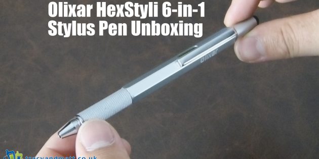 Olixar HexStyli 6-in-1 Stylus Pen Unboxing