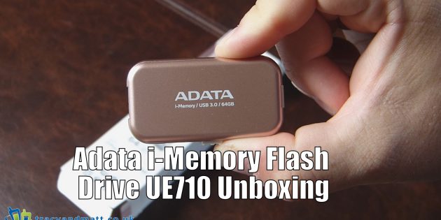 Adata i Memory Flash Drive UE710 Unboxing