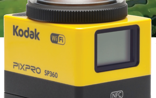 Kodak enters the next frontier with the SP360 4K 360° Action Cam