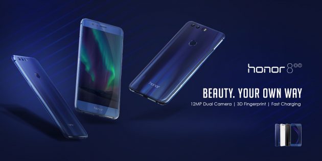 Honor 8 arrives in all it’s beauty
