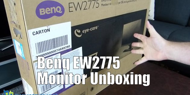 Benq EW2775 Monitor Unboxing