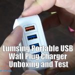 Lumsing Portable USB Wall Plug Charger Unboxing and test – Discounted Lumsing Portable USB Wall Plug Charger Unboxing and test – Discounted