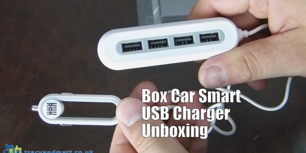 Box Car Smart USB Charger Unboxing